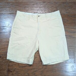 Polo Ralph Lauren Stretch Classic Fit Chino Shorts Mens Size 35 x 9 Khaki Tan